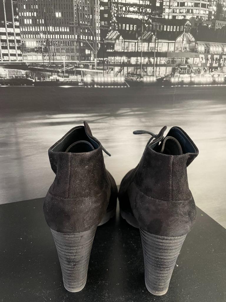 mooie zwarte schoenen met hak - Paul Green - size 9, Verzenden, Zwart, Zo goed als nieuw, Paul Green