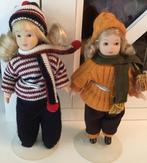 2 sœurs, poupées miniatures en porcelaine de Norvège, Enlèvement ou Envoi