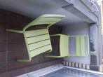 2 Petite chaises metalliques, Tuin en Terras, Tuintafels, Ophalen, Gebruikt, Vierkant, Metaal