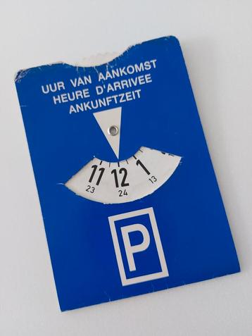 Parkeerschijf auto