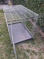 Savic Dog Residence Bench – 122 cm – met vervoersbox, Ophalen of Verzenden, Zo goed als nieuw