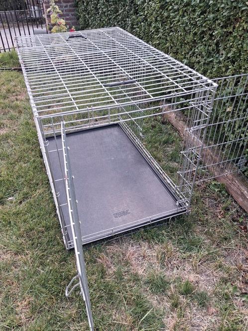 Savic Dog Residence Bench – 122 cm – met vervoersbox, Dieren en Toebehoren, Hondenbenches, Zo goed als nieuw, Ophalen of Verzenden