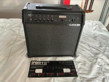 Line-6 Spider V-60 MK II gitaarversterker  beschikbaar voor biedingen