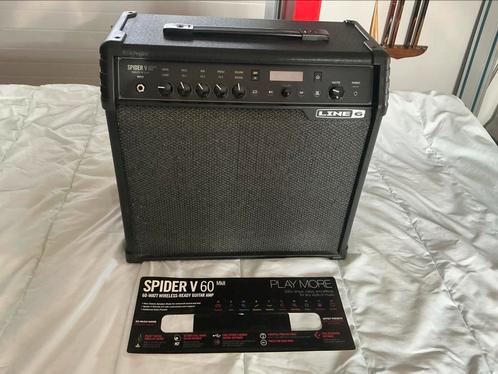 Line-6 Spider V-60 MK II gitaarversterker, Muziek en Instrumenten, Versterkers | Bas en Gitaar, Zo goed als nieuw, Gitaar, Ophalen