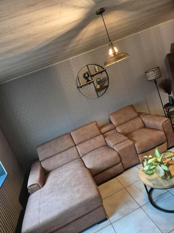 Zithoek met elektrische relax, Huis en Inrichting, Zetels | Complete zithoeken, Ophalen