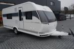 Nieuwe 4pers.Hobby met ronzit, frans bed, BADKAMERCARAVAN, Caravans en Kamperen, Caravans, Hobby, Bedrijf, Koelkast, Tot en met 4