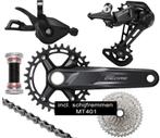 GROUPE SET SHIMANO 1x11V, Nieuw, Mountainbike, Derailleur of Ketting, Shimano