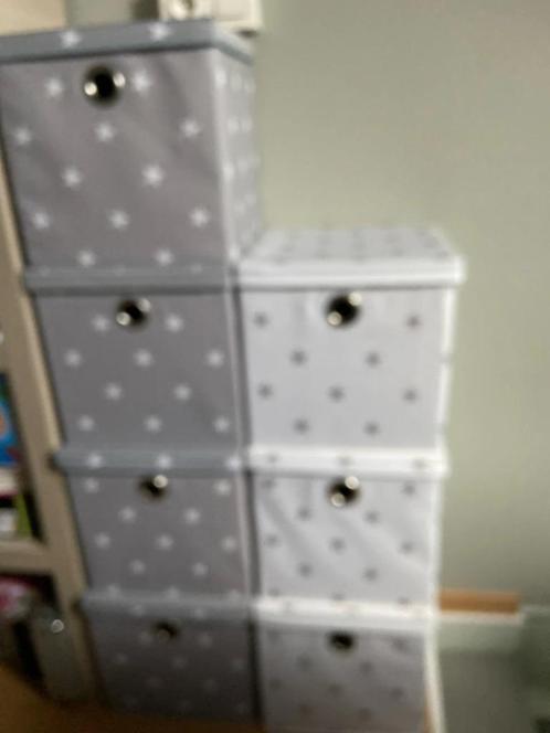 Opbergboxen met deksel 7 stuks, Kinderen en Baby's, Kinderkamer | Inrichting en Decoratie, Gebruikt, Ophalen of Verzenden