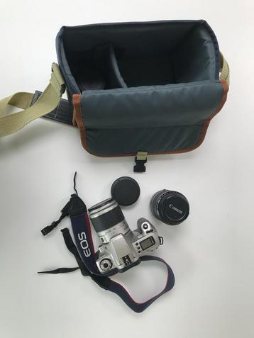 Cannon EOS 300 + 28/90mm + 80/200mm plus tas werkende staat beschikbaar voor biedingen