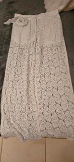 witte kanten broek, Kleding | Dames, Broeken en Pantalons, Wit, Nieuw, Ophalen of Verzenden, Maat 36 (S)