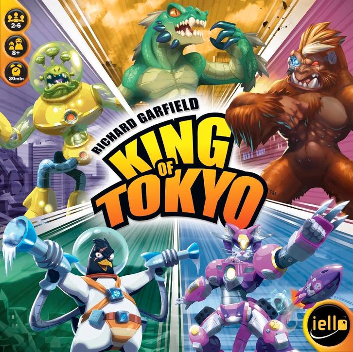King of Tokyo (Duitse versie), Hobby & Loisirs créatifs, Jeux de société | Jeux de plateau, Comme neuf, 1 ou 2 joueurs, Trois ou quatre joueurs
