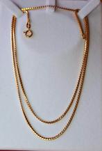 18k gouden ketting, Handtassen en Accessoires, Kettingen, Ophalen, Zo goed als nieuw, Goud, Goud