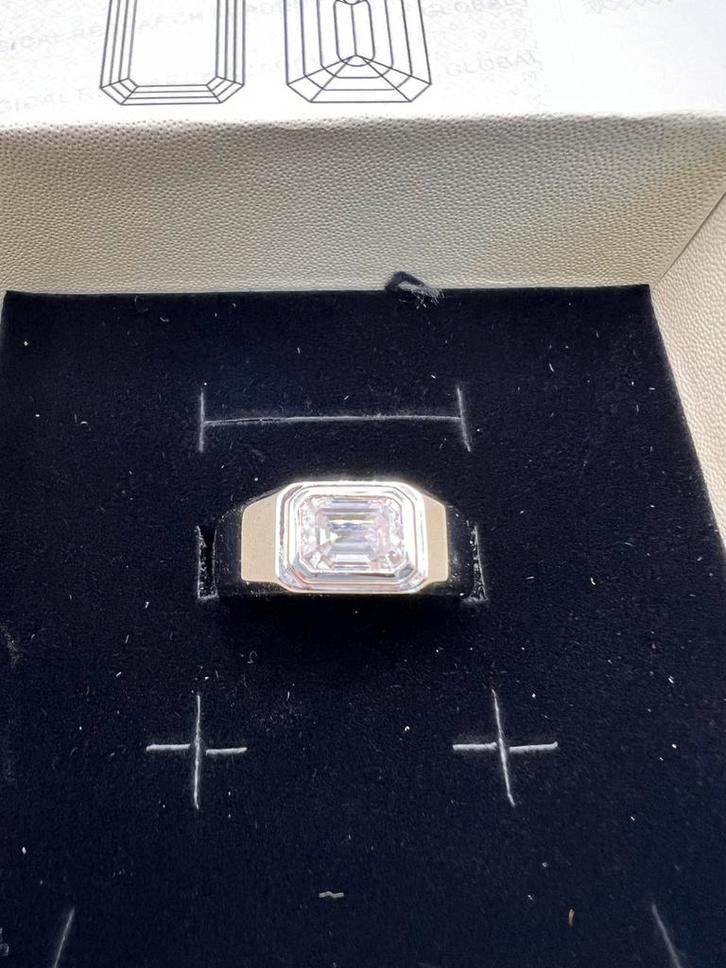 Bague, Bijoux, Sacs & Beauté, Bagues, Neuf, Femme ou Homme, 18 à 19, Argent, Argent, Avec pierre précieuse, Enlèvement