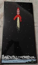 Tintin Moon emaille plaat, Ophalen of Verzenden, Kuifje, Nieuw
