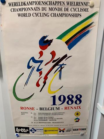 Originele poster WK1988 Ronse