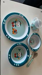 Ensemble de salle à manger 6 pièces en forme de pingouin, Enlèvement ou Envoi, Utilisé