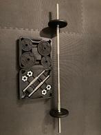 Halterset, Sport en Fitness, Ophalen, Zo goed als nieuw, Rug, Halterset