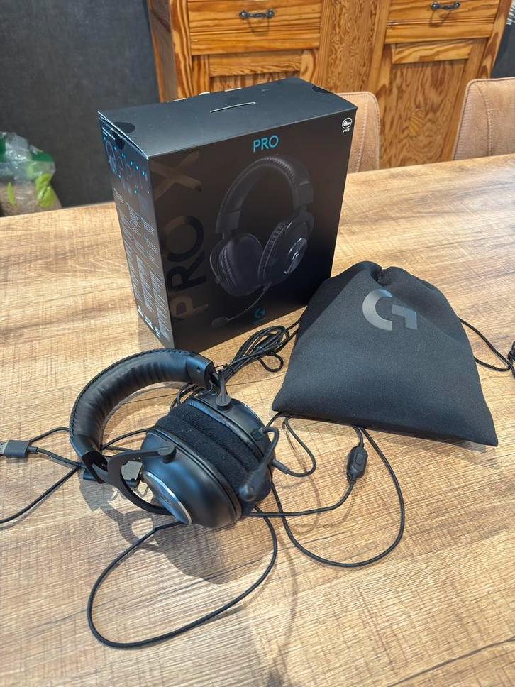 Logitech G Pro X, TV, Hi-fi & Vidéo, Casques audio, Utilisé, Supra-aural, Autres marques, Surround, Enlèvement ou Envoi