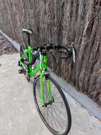Fluo groene Vuelta koersfiets, Heren, Aluminium, Zo goed als nieuw, 15 tot 20 versnellingen