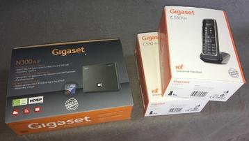 Station de base Gigaset et 2 combinés, Télécoms, Enlèvement ou Envoi, Comme neuf, 2 combinés