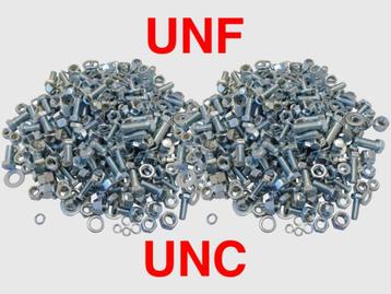 UNF en UNC assortiment bouten - moeren - ringen beschikbaar voor biedingen