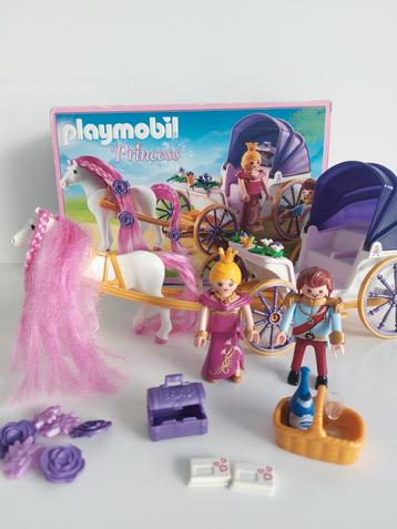 Playmobil 6856 calèche, princesse