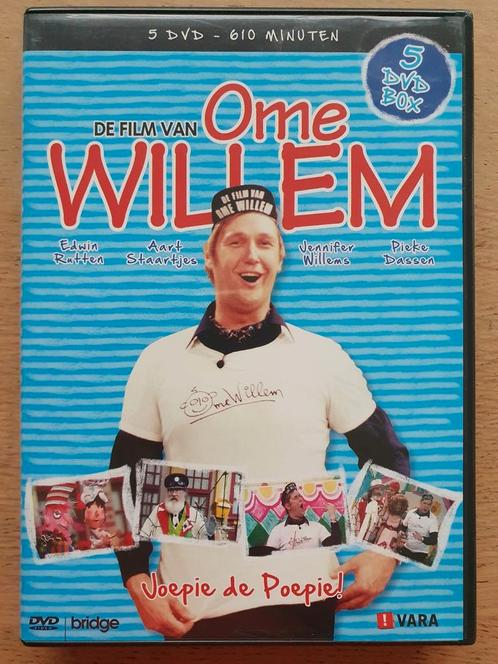 De Film van Ome Willem - 5 DVD box, Cd's en Dvd's, Dvd's | Tv en Series, Gebruikt, Komedie, Boxset, Alle leeftijden, Ophalen of Verzenden