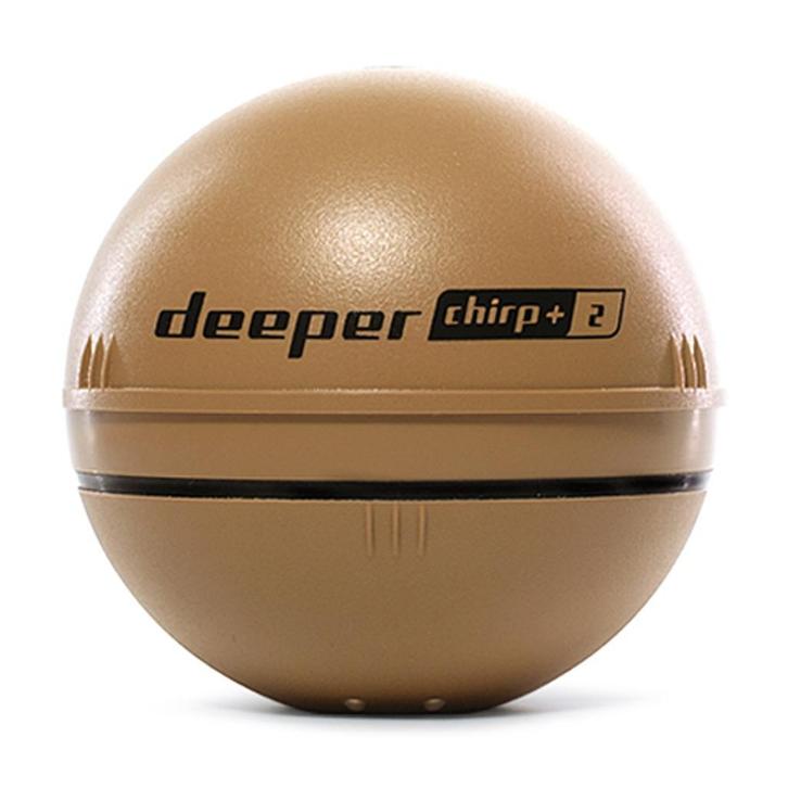 Dieptemeter : Deeper Chirp+ 2 Sonar Fishfinder, Watersport en Boten, Hengelsport | Karpervissen, Zo goed als nieuw, Complete set