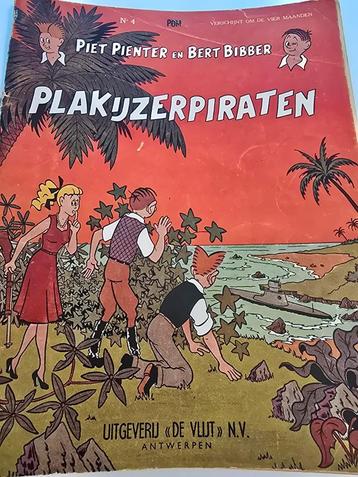 Piet Pienter en Bert Bibber - Plakijzerpiraten  beschikbaar voor biedingen