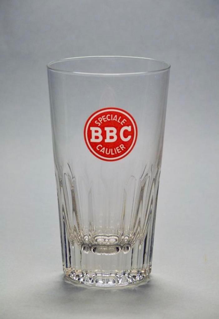 BBC Caulier Bruxelles Speciaal glas, Verzamelen, Biermerken, Gebruikt, Ophalen of Verzenden