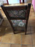 lot de 8 chaises artisanales en chêne massif, Cinq personnes ou plus, Antique, Enlèvement, Utilisé