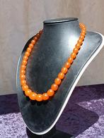 Vintage Amber Barnsteen Baltische Ketting '70 Getest, Ophalen of Verzenden