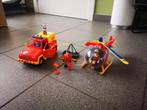 Brandweerman Sam - auto en helikopter, Zo goed als nieuw, Ophalen