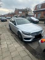 Mercedes C220d Amg, Autos, Cuir, Argent ou Gris, Achat, Noir