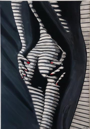 Schilderij Handgeschilderd 70x100 beschikbaar voor biedingen