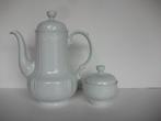 Koffiekan en suikerpot Bavaria Mitterteich 180 WIT, Antiek en Kunst, Ophalen of Verzenden