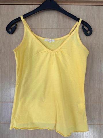 Top jaune Baton Rouge taille S (nr3822), Sans manches, Taille 36 (S), Comme neuf, Baton rouge