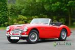 Austin Healey 3000 MK II BJ7 (bj 1962), Auto's, Oldtimers, Overige merken, Zwart, Cabriolet, Leder