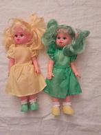 2 vintage poppen, Kinderen en Baby's, Ophalen of Verzenden, Zo goed als nieuw