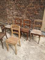 7 tuinstoelen, Antiek en Kunst, Antiek | Meubels | Stoelen en Sofa's, Ophalen of Verzenden