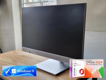 Win 11 HP All in One i5 6x4.10 23.8”FHD 256GB 8GB Office2024 beschikbaar voor biedingen