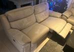 Salon set met dubbel elektrische relax , wegens buitenland, Ophalen, Zo goed als nieuw, Stof, Landelijk klassiek