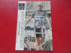 wielerkaart 1984 team murella  franco chioccioli signe, Comme neuf, Envoi