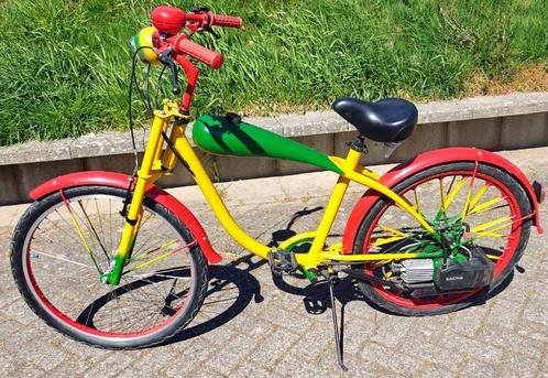 spartamet classic custom, Fietsen en Brommers, Snorfietsen en Snorscooters, Zo goed als nieuw, Spartamet, Benzine, Ophalen