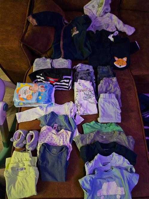 Jongenskleding maat 62, 68 en 74, Kinderen en Baby's, Kinderkleding | Kinder-kledingpakketten, Gebruikt, Ophalen