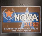 1935 Brouwerij t hoefijzer Nova bier Diest, Verzamelen, Ophalen of Verzenden, Zo goed als nieuw