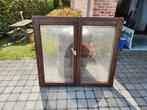 raam enkel glas 2x draaiend GRATIS, Doe-het-zelf en Bouw, Ophalen, Gebruikt