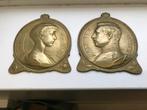 Koperen plaatjes Koningin Elisabeth en KoningAlbert (1916), Verzamelen, Ophalen