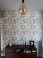 Retro behangpapier, Huis en Inrichting, Stoffering | Behang, Ophalen, 25 tot 50 m², Wit, Retro, vliesbehang