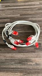 4x Cat6 Netwerkkabel Patchkabel 1,0m, Ophalen of Verzenden, Gebruikt